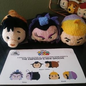 Disney's Emperors New Groove tsum tsum set